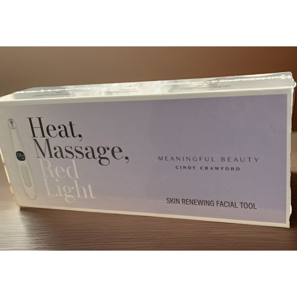 Meaningful Beauty Skin Renewing Facial Tool Heat Massage and Red Light Sealed - Picture 4 of 7